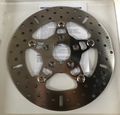 DISC ROTOR FRONT FLOATER STAINLESS